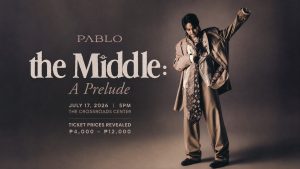 Pablo The Middle ticket prices for solo event in Quezon City